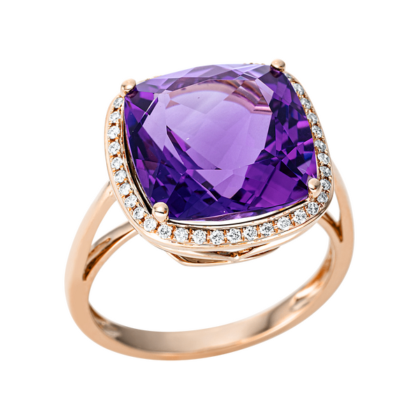 Brogle Selection Felicity amethyst ring