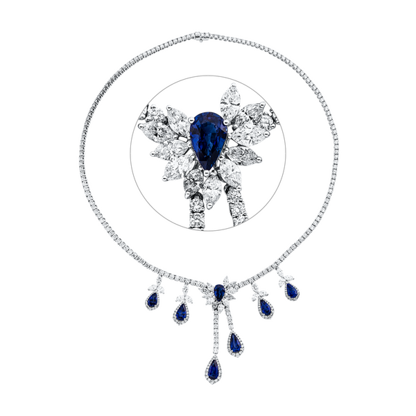 Brogle Selection sapphire necklace