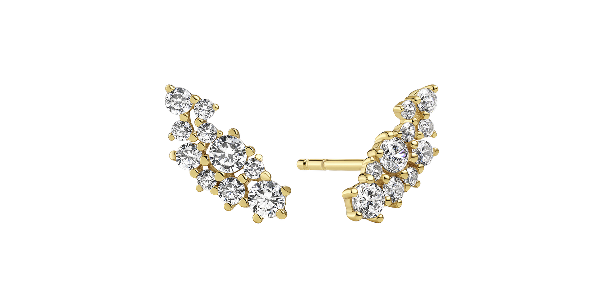 18 carat gold plated silver