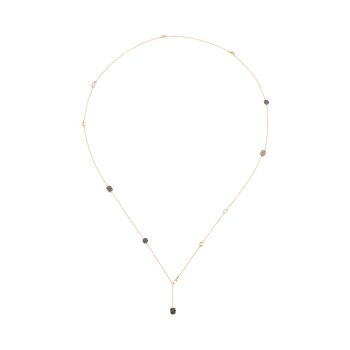 PCC012A 07BWR DBX00 010 Pomellato sabbia sautoir rose gold 18kt diamond brown diamond treated black diamond ac78b2ca3b1326131