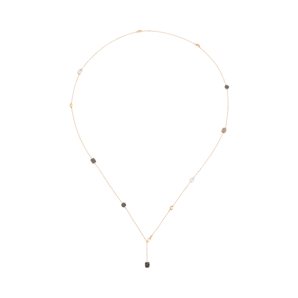 PCC012A 07BWR DBX00 010 Pomellato sabbia sautoir rose gold 18kt diamond brown diamond treated black diamond ac78b2ca3b1326131