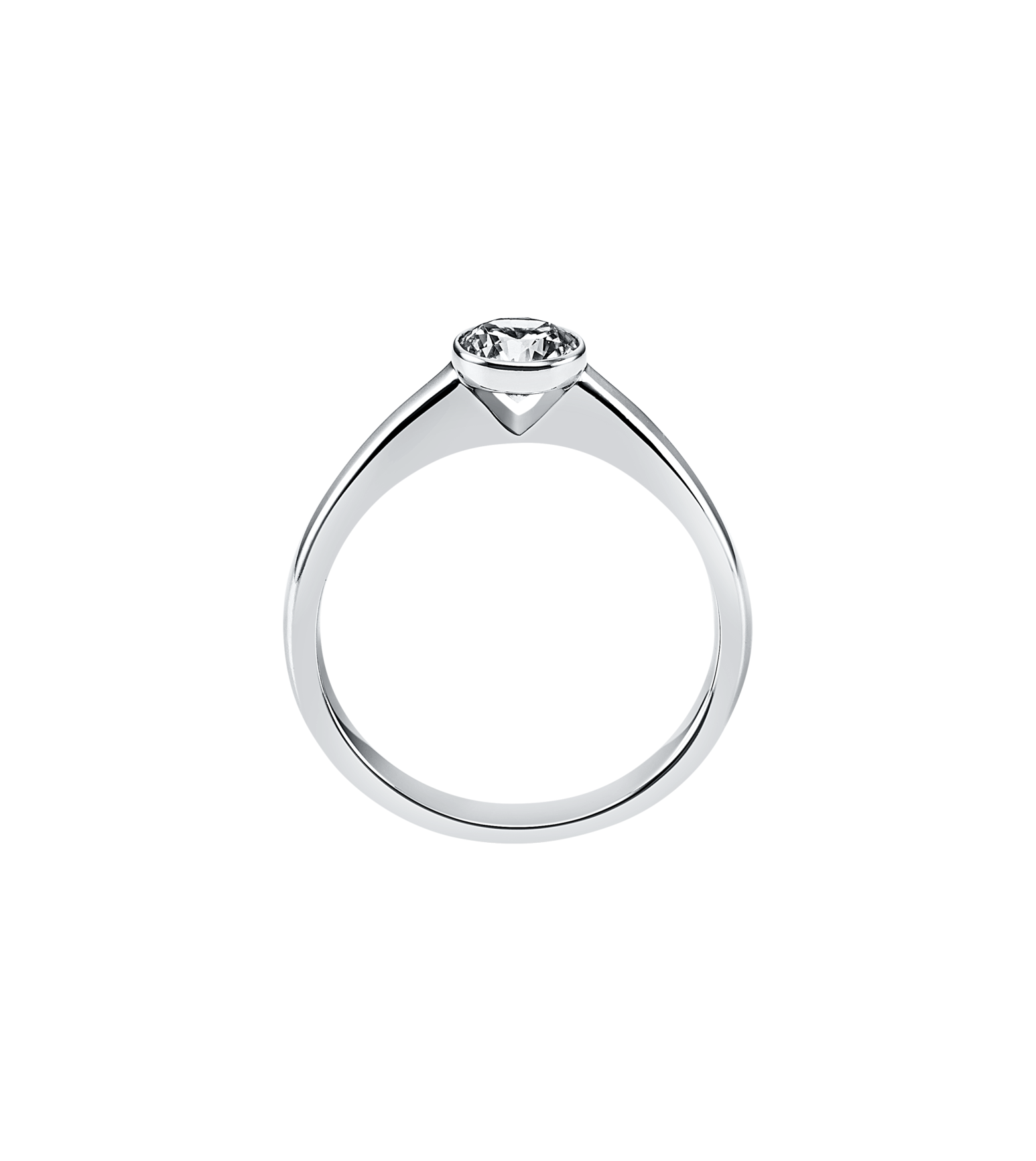 Brogle solitaire ring Sophie up to 0.5 carat