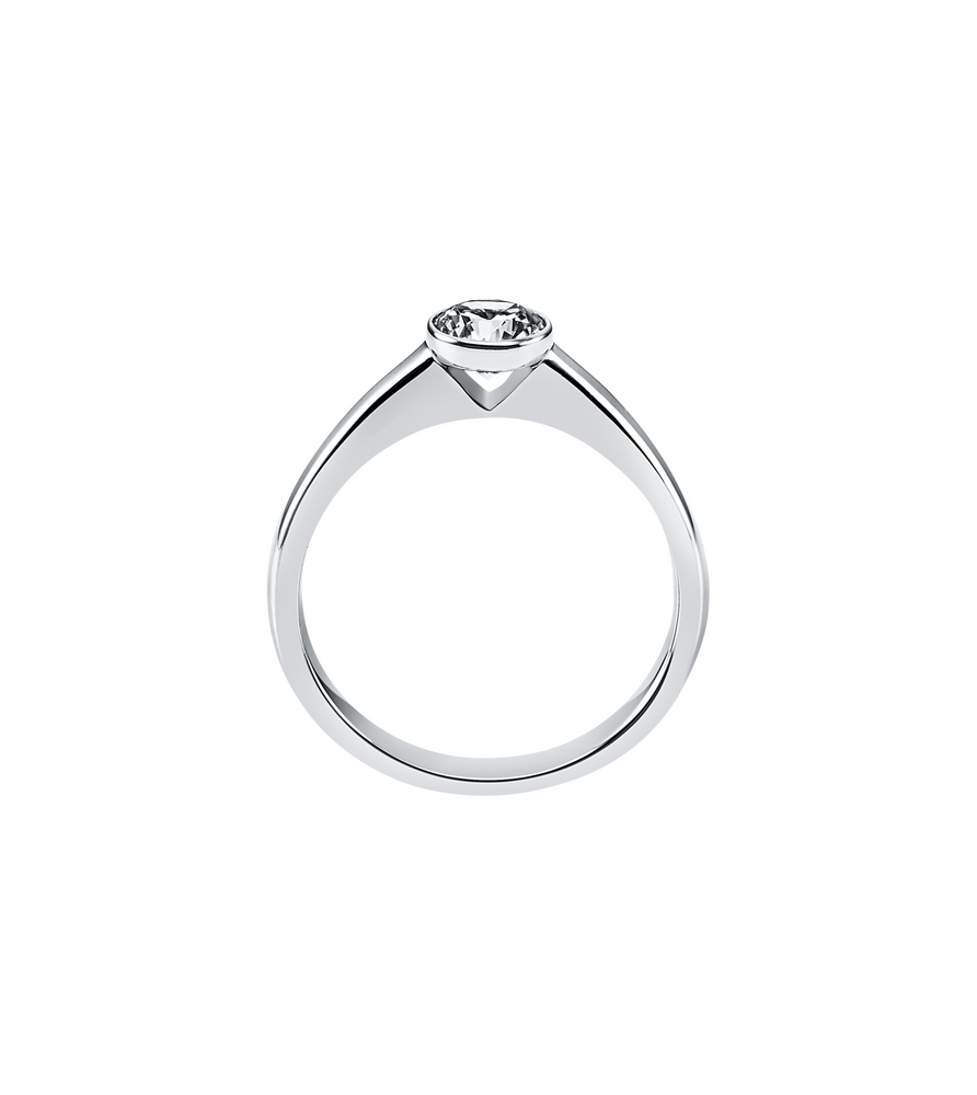 Brogle solitaire ring Sophie up to 0.5 carat