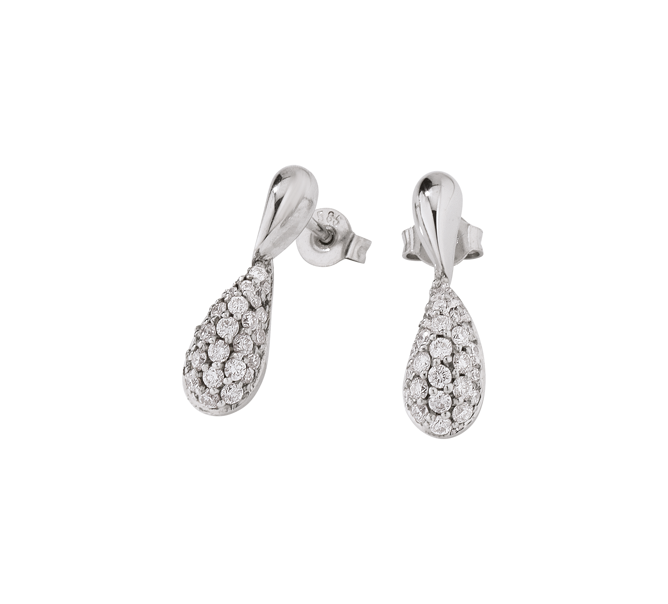 Brogle Classic diamond stud earrings Brogle Classic diamond stud earrings