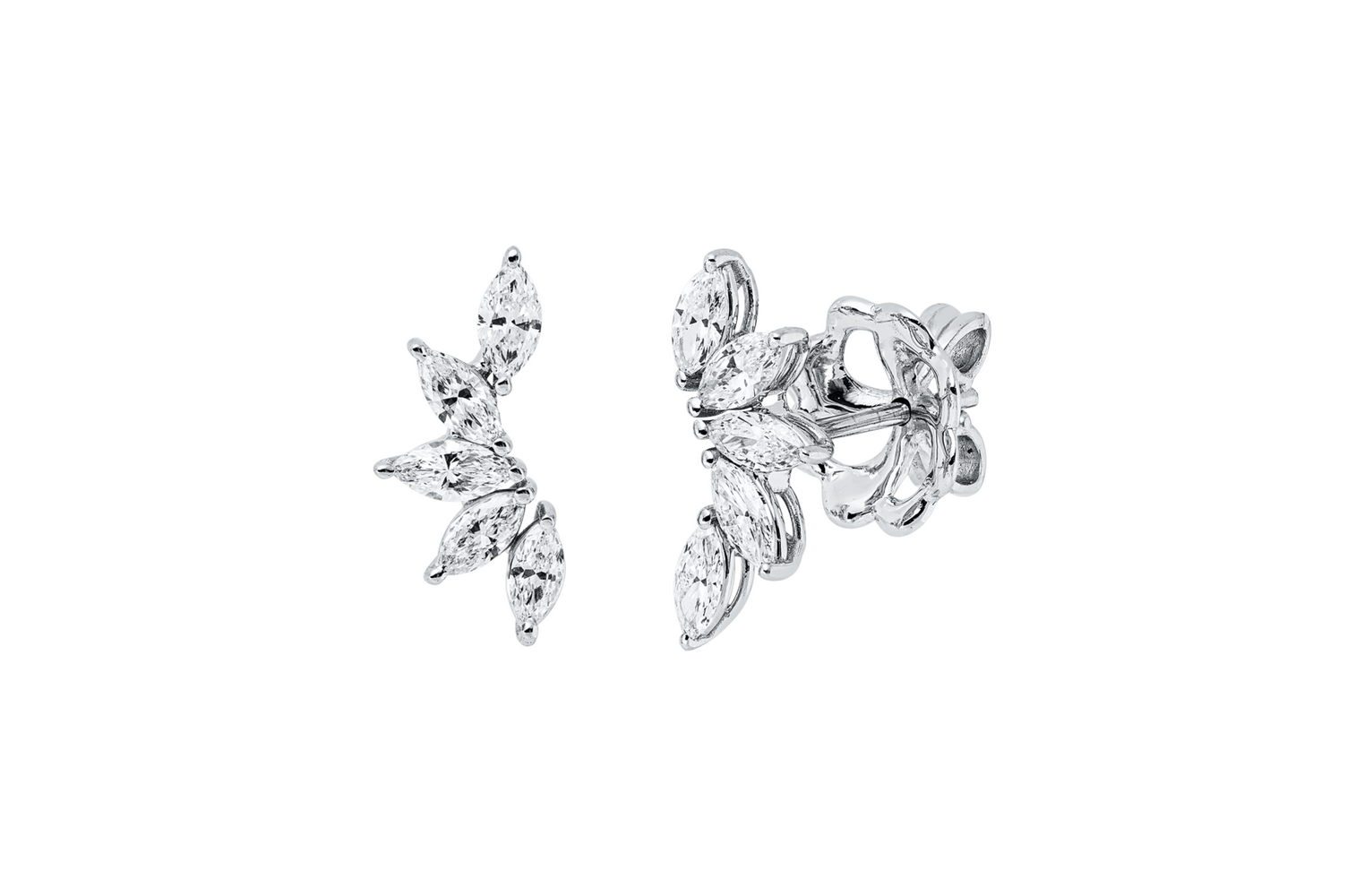 Brogle Classic diamond stud earrings