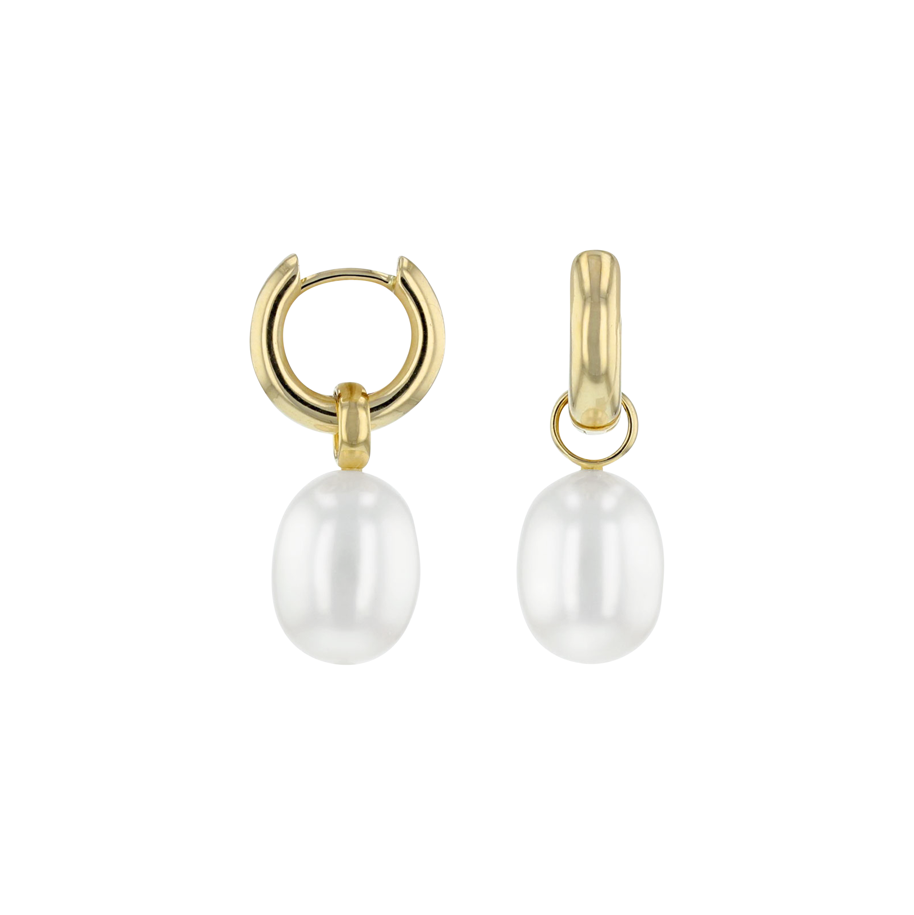 Brogle Classic Süßwasser Perlencreolen Brogle Classic Süßwasser Perlencreolen