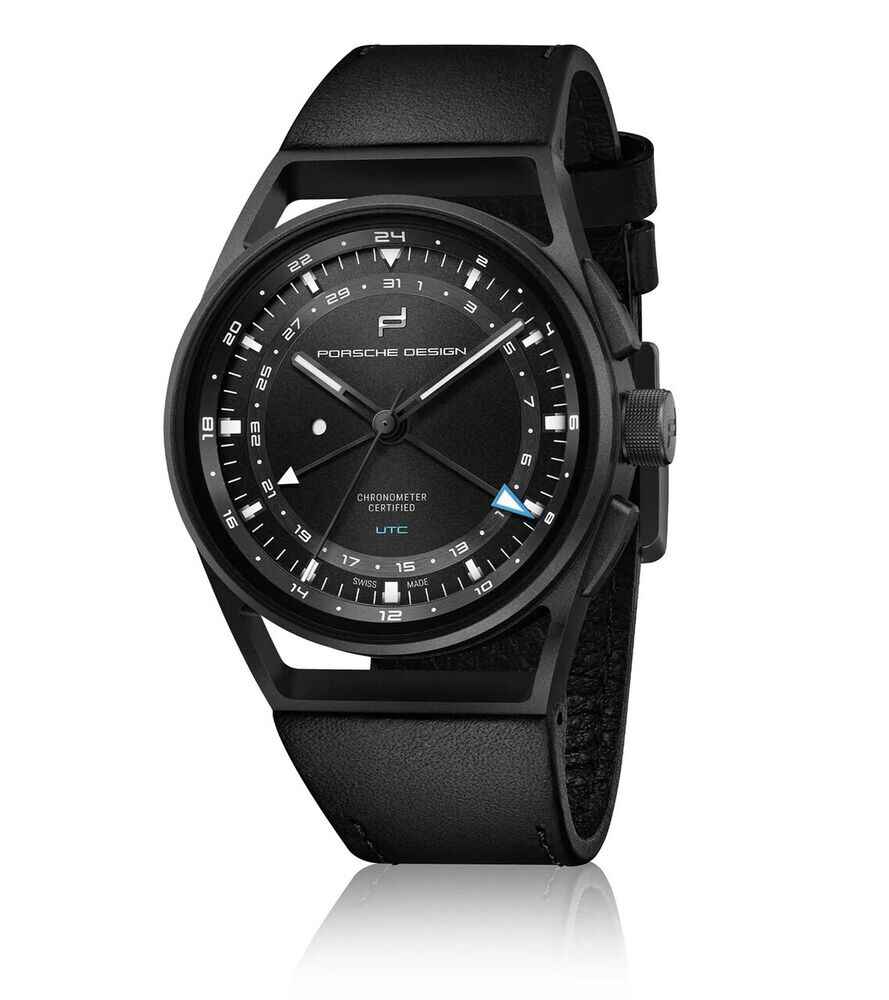 Porsche Design 1919 Globetimer UTC All Black Automatik 42mm