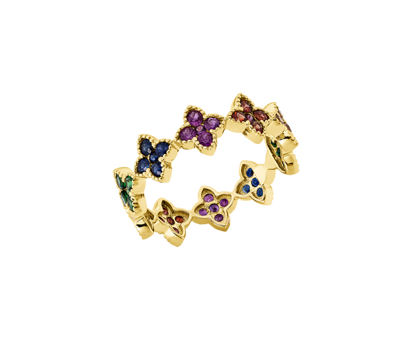 Brogle Classic Sapphire Ring Rainbow