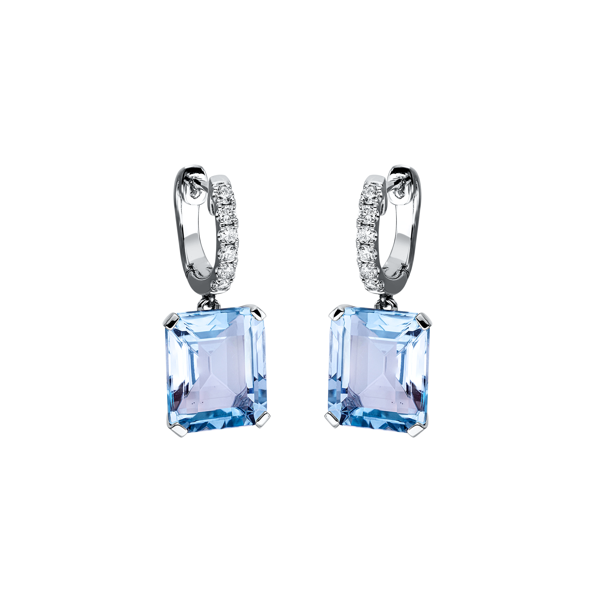 Brogle Classic topaz earrings Brogle Classic topaz earrings