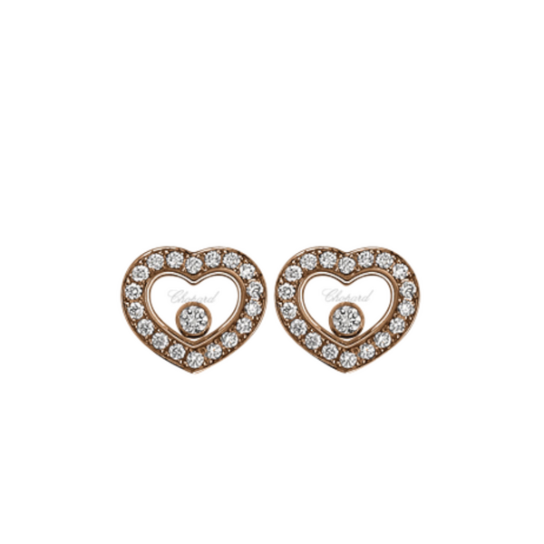 Chopard Icons Heart Stud Earrings