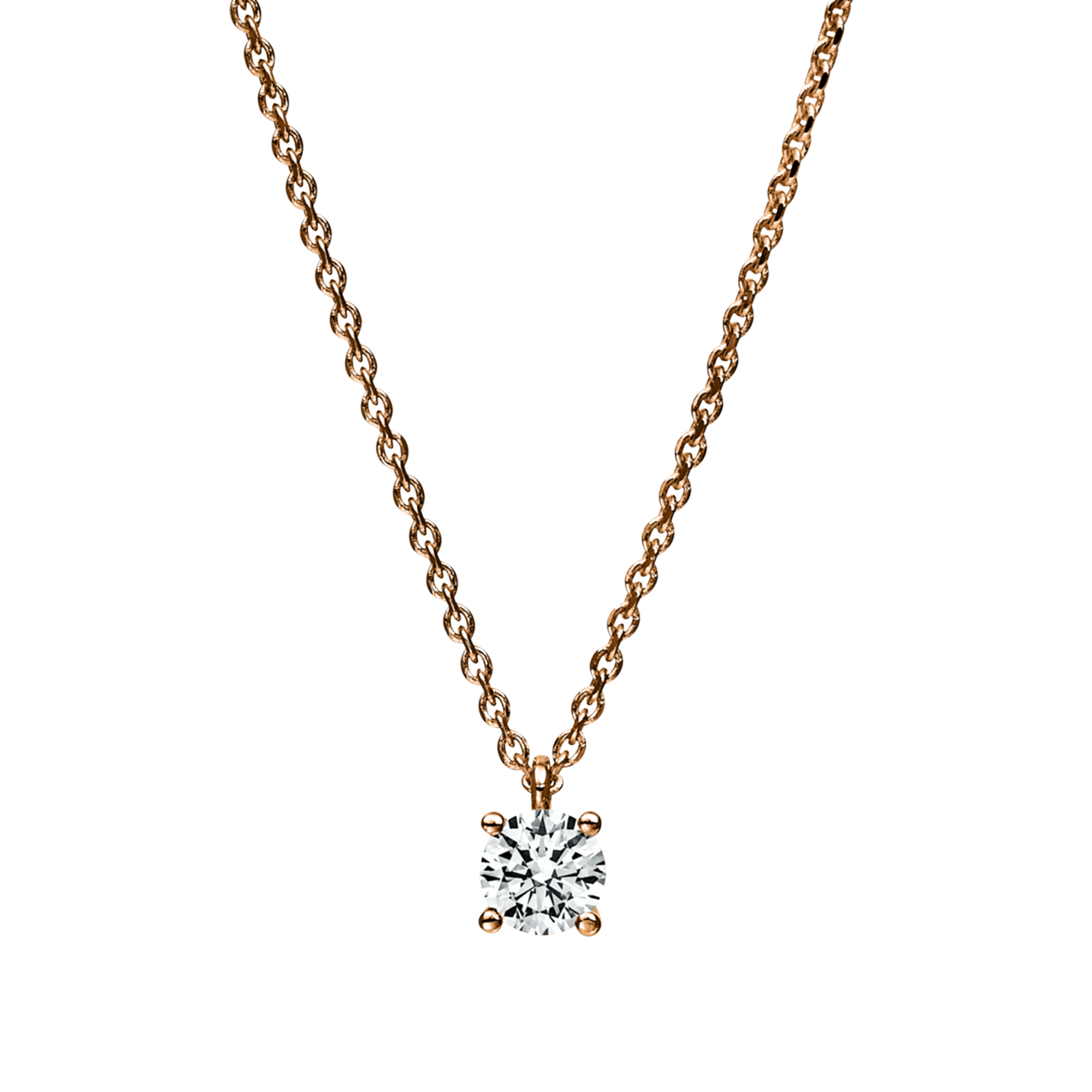 Brogle solitaire necklace Julia up to 0.5 carat Brogle solitaire necklace Julia up to 0.5 carat