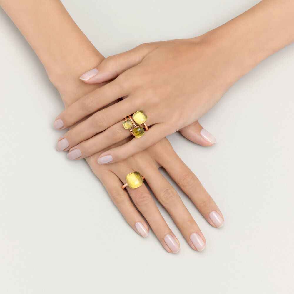 Pomellato Nudo Classic Zitronenquarz Ring