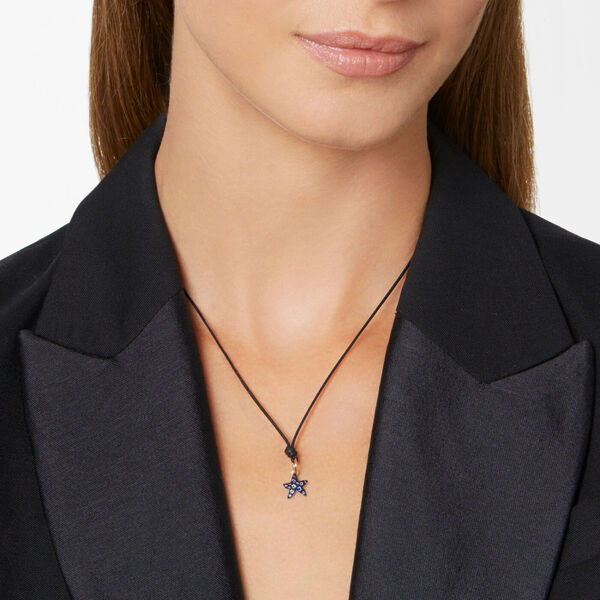 176173 DMB5003 STARS 0ZA9R 100 Dodo precious star charm 9k rose gold blue sapphires l64b028465a94d74d