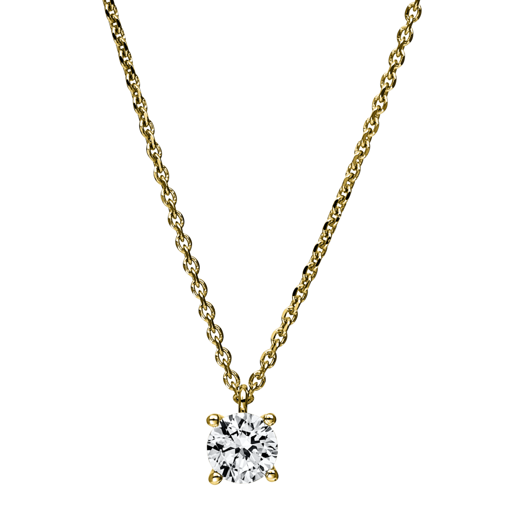 Brogle solitaire necklace Julia up to 0.5 carat Brogle solitaire necklace Julia up to 0.5 carat