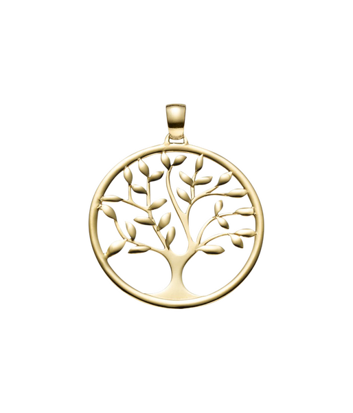 Brogle Classic tree of life pendant in gold Brogle Classic tree of life pendant in gold