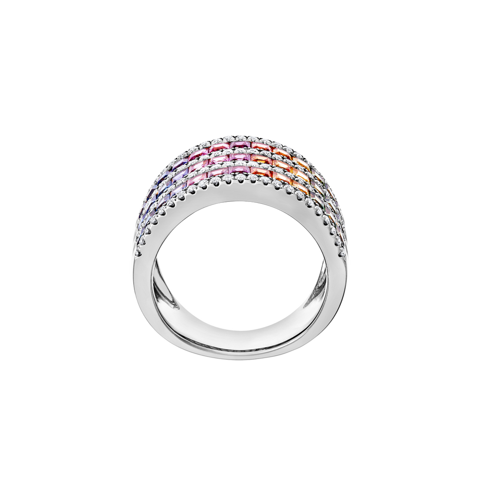 Brogle Selection sapphire ring Rainbow Brogle Selection sapphire ring Rainbow