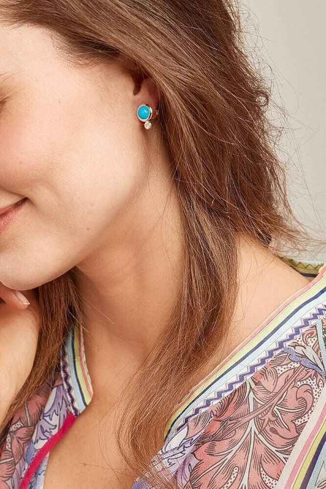 Tamara Comolli Bouton earrings