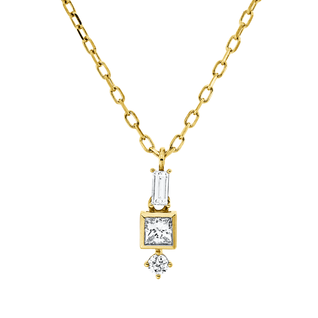 Brogle Classic Kette mit Diamantanhänger