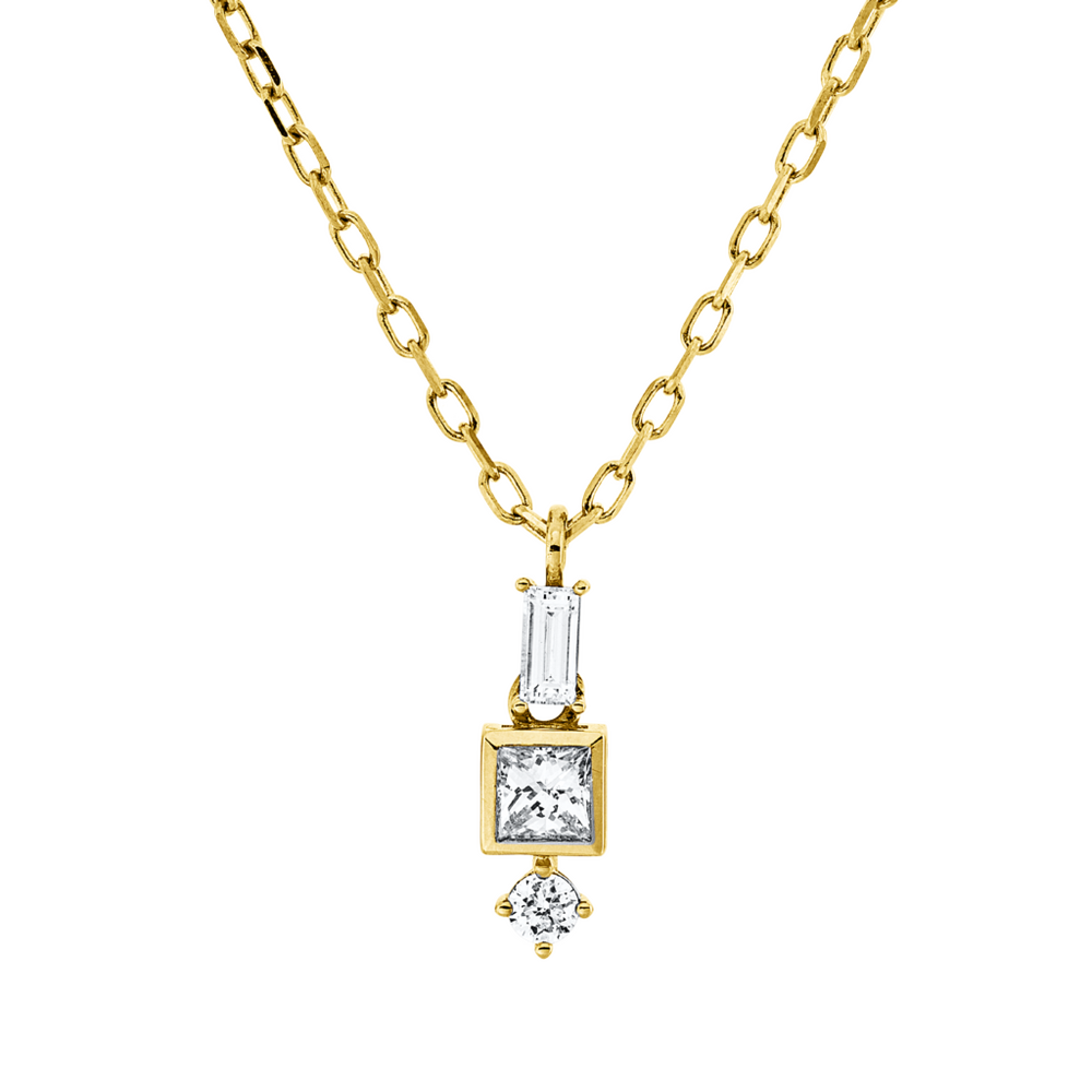 Brogle Classic Kette mit Diamantanhänger