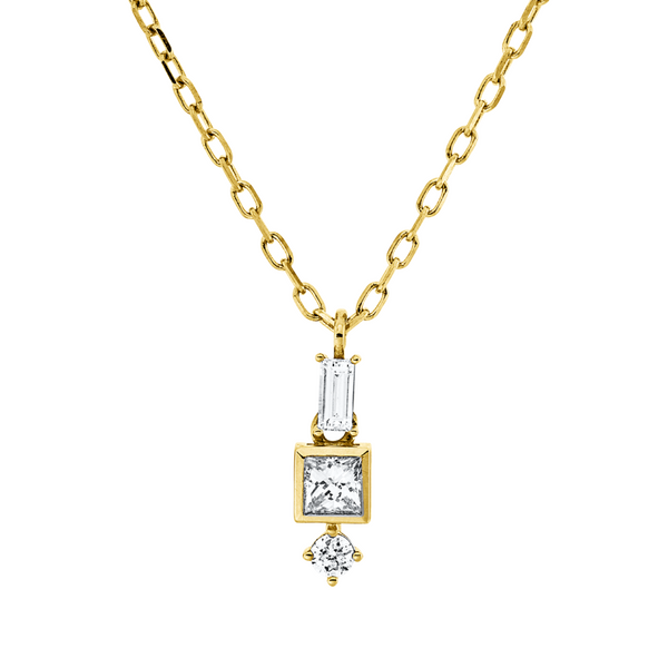 Brogle Classic Kette mit Diamantanhänger