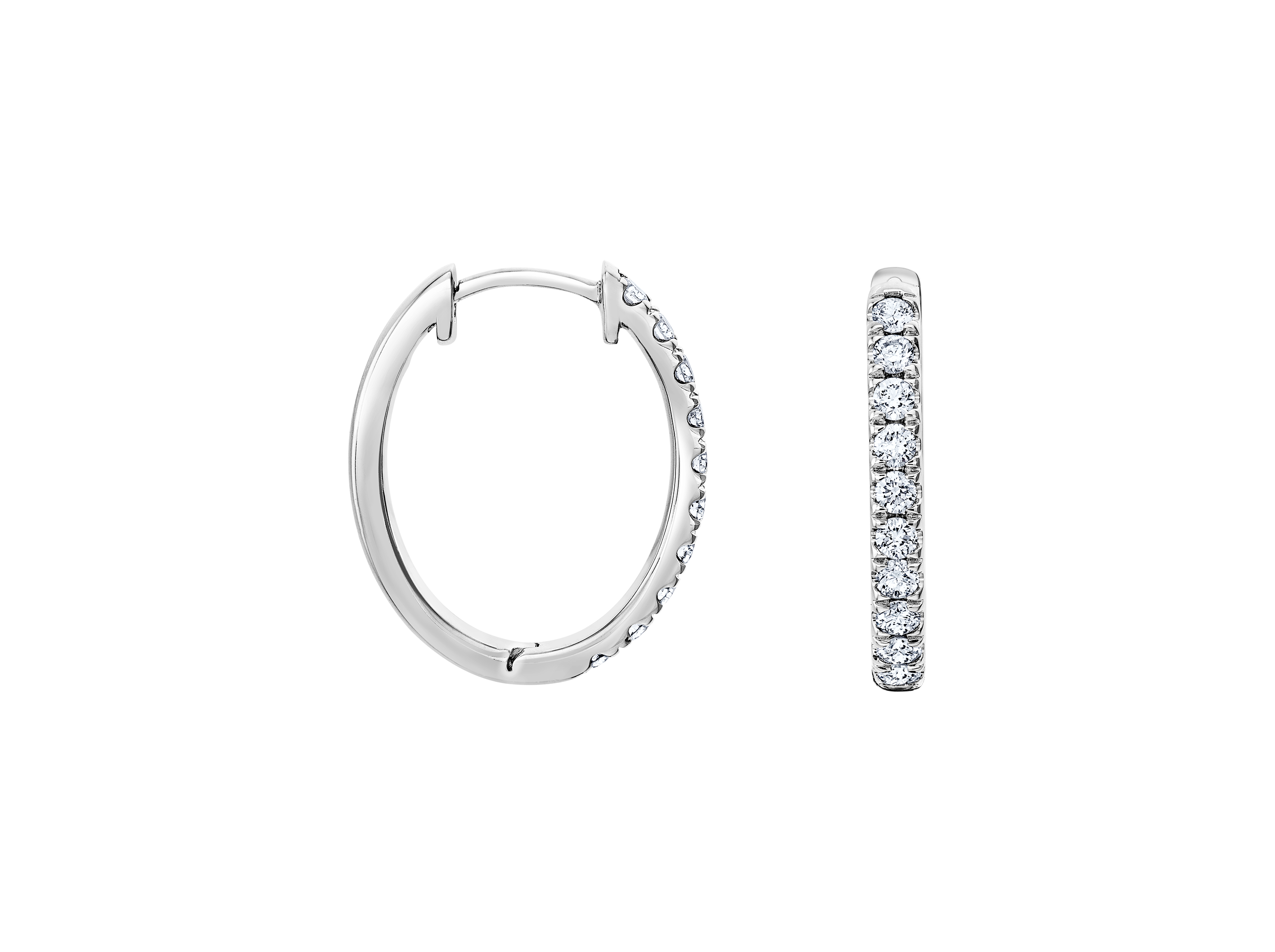 Brogle Classic Diamantcreolen Brogle Classic Diamantcreolen