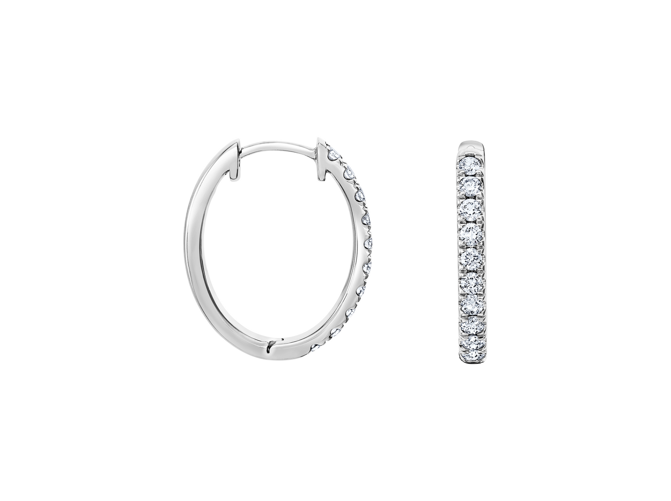 Brogle Classic Diamantcreolen Brogle Classic Diamantcreolen