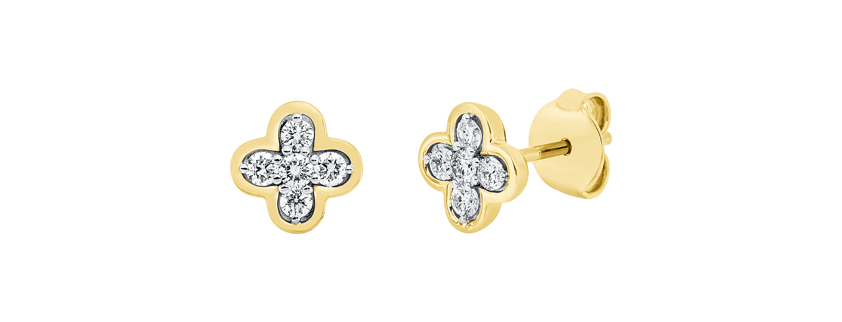 Brogle Classic diamond stud earrings