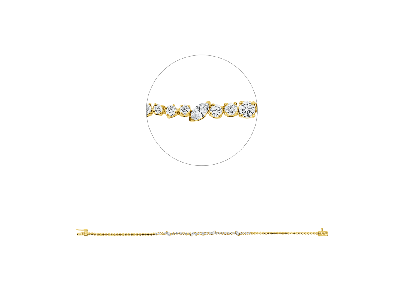 Brogle Selection diamond bracelet Brogle Selection diamond bracelet