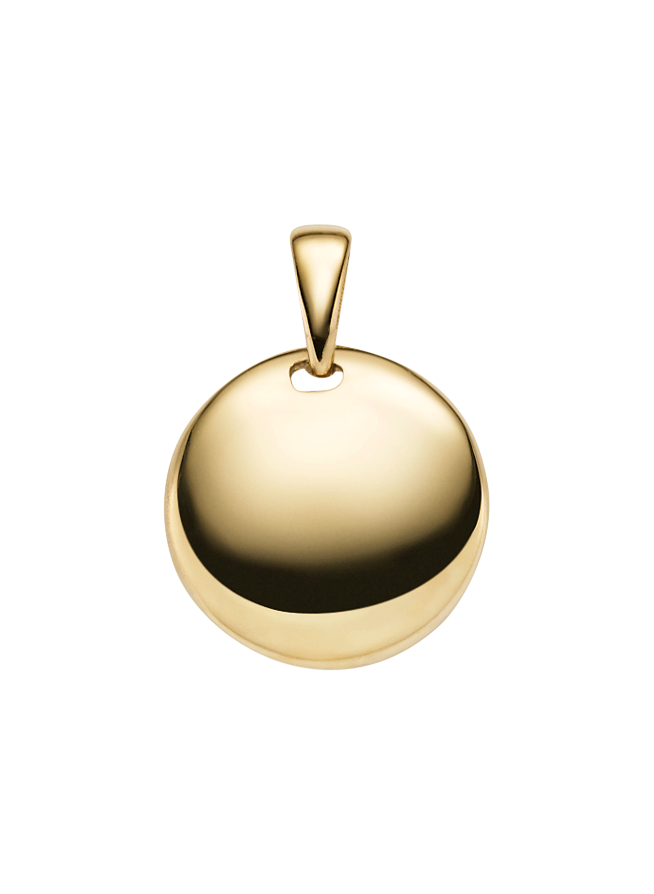 Brogle Classic Gravuranhänger "Rund" aus Gold Brogle Classic Gravuranhänger "Rund" aus Gold