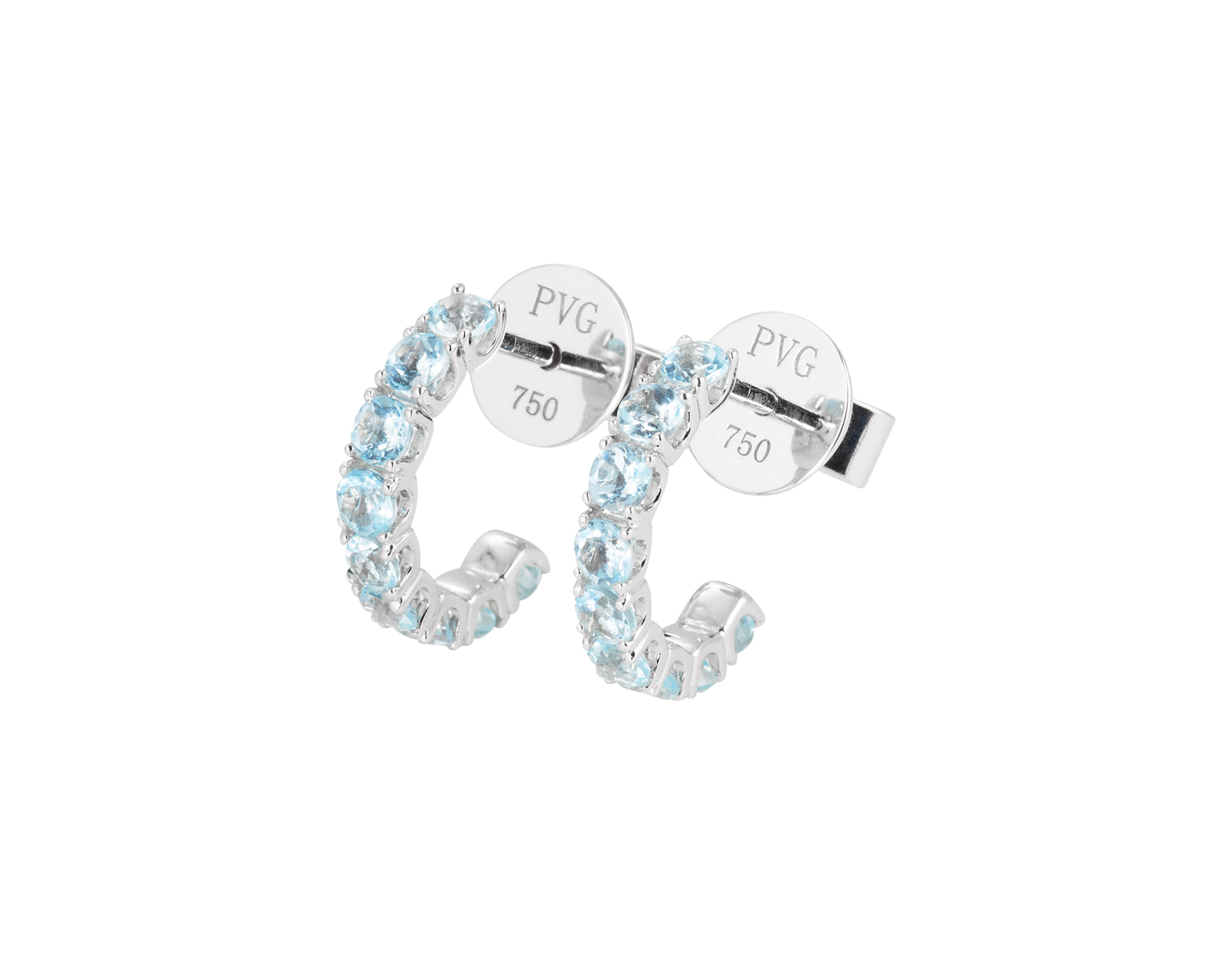 Ponte Vecchio Gioielli Iris hoop earrings