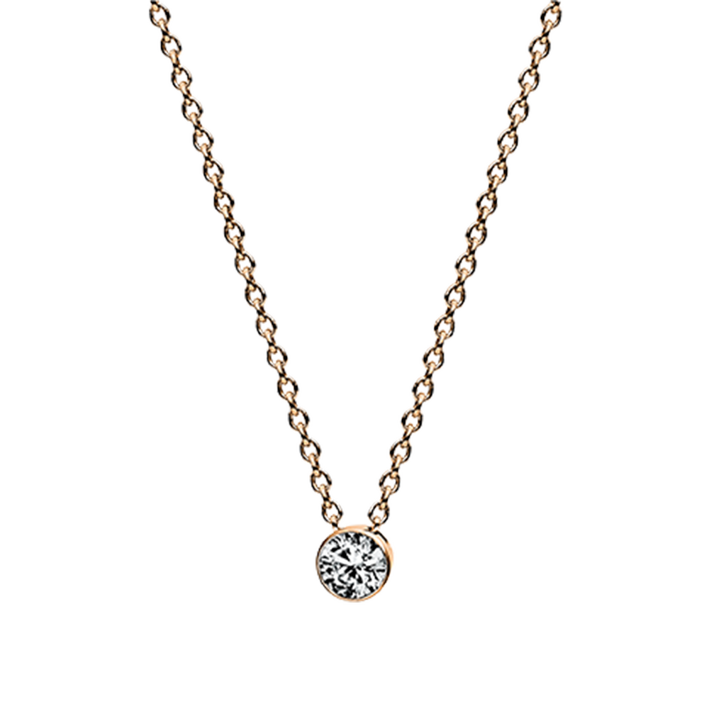Brogle Selection necklace with pendant Sophie up to 0.25 carat Brogle Selection necklace with pendant Sophie...
