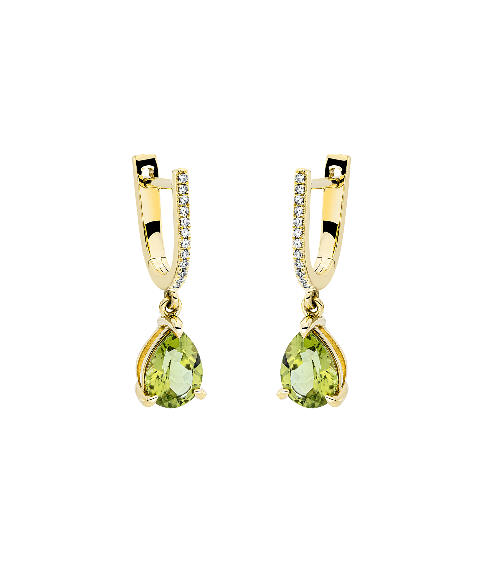Brogle Classic peridot earrings Brogle Classic peridot earrings