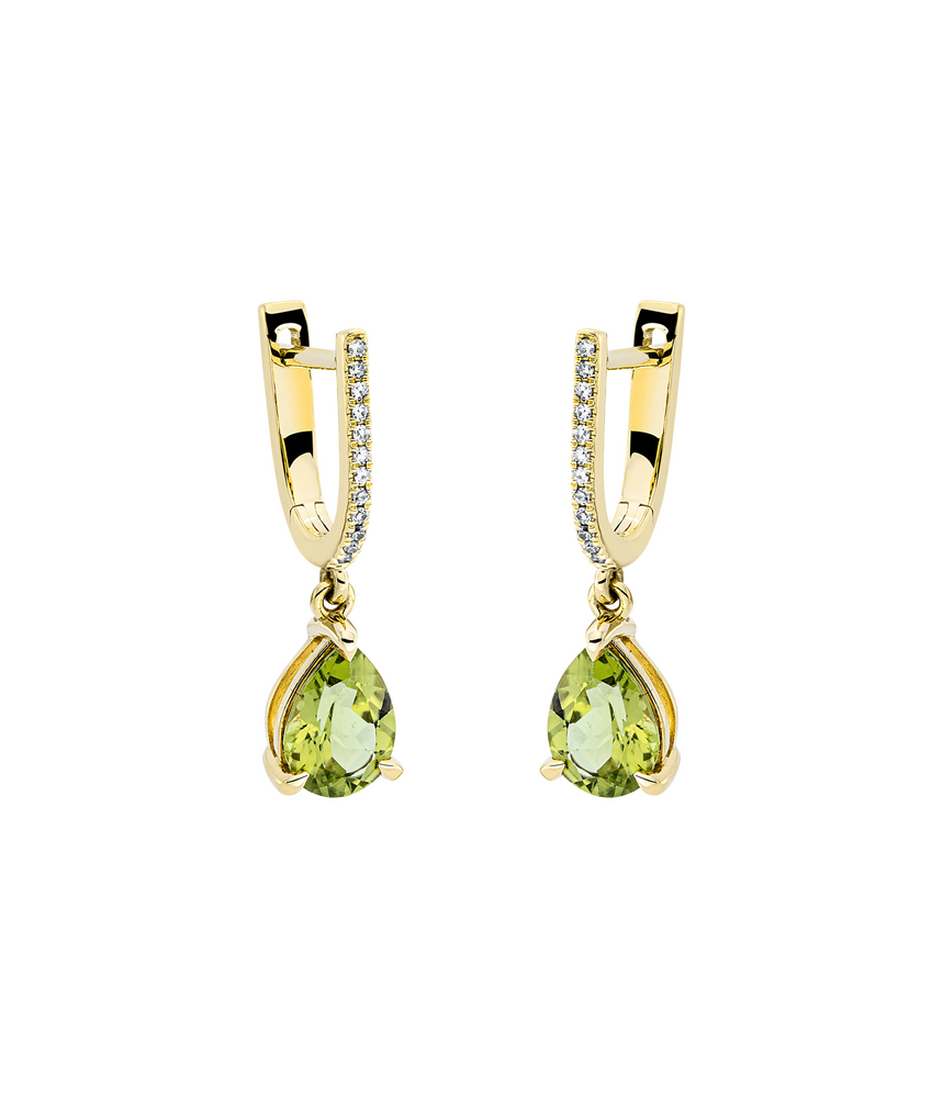 Brogle Classic peridot earrings Brogle Classic peridot earrings