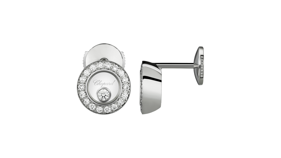 Chopard Icons Round Stud Earrings Chopard Icons Round Stud Earrings