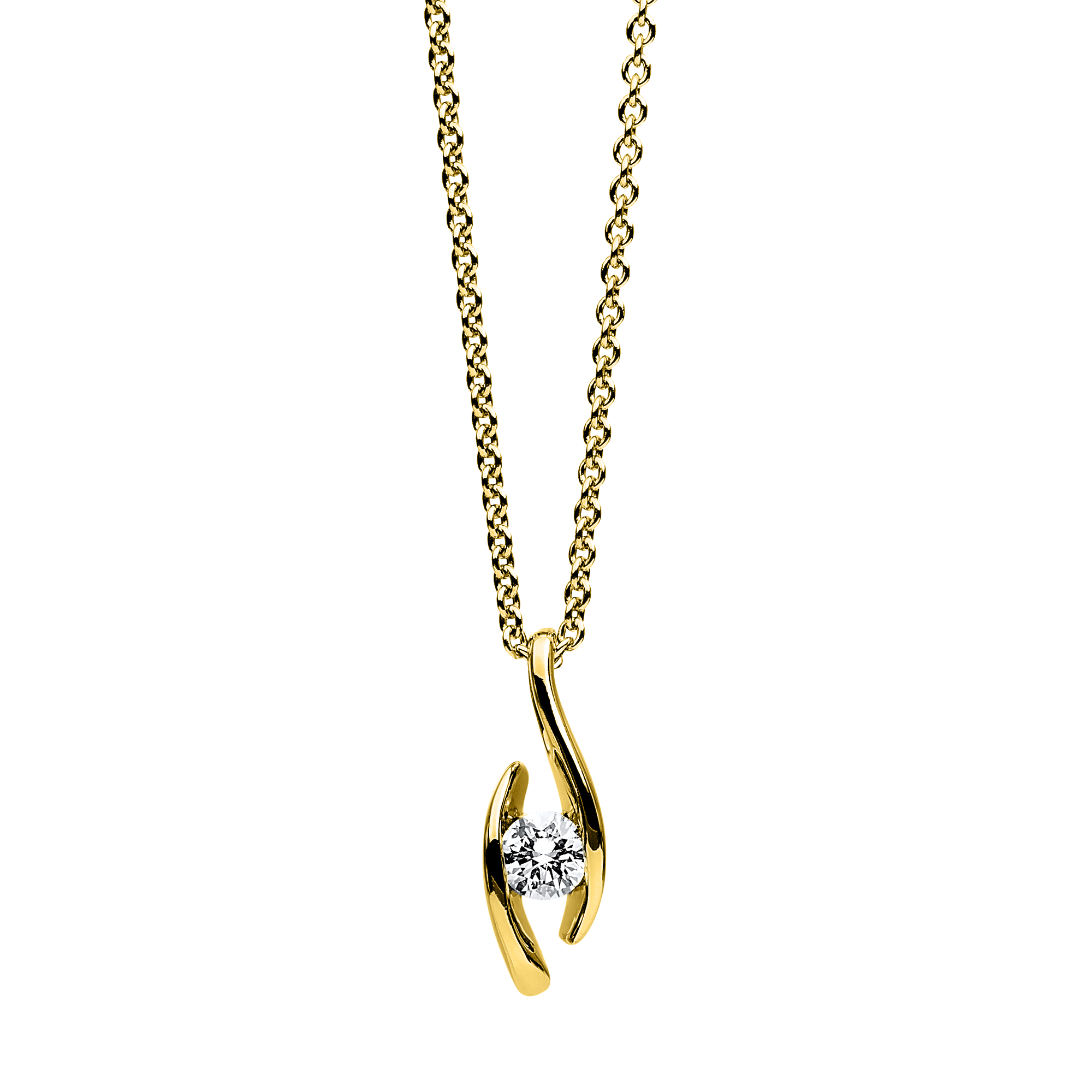 Brogle solitaire necklace Brogle solitaire necklace
