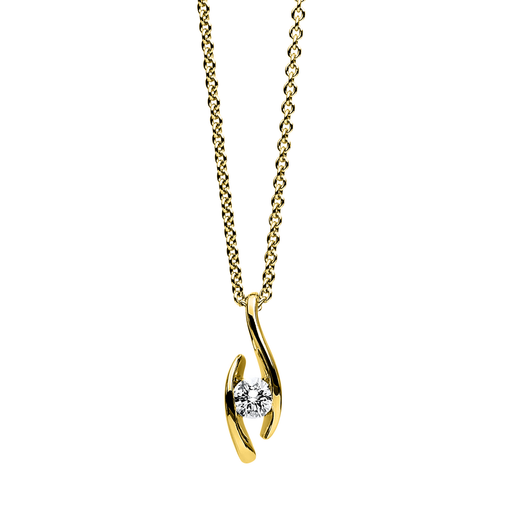 Brogle solitaire necklace Brogle solitaire necklace