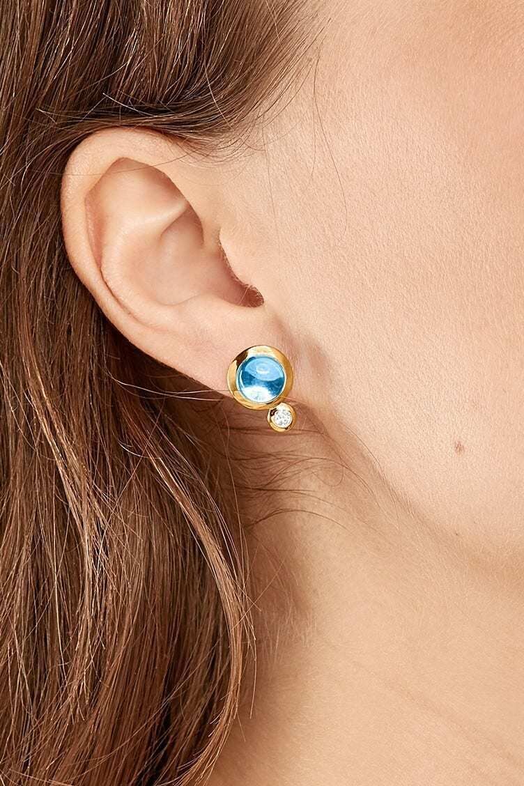 Tamara Comolli Bouton earrings