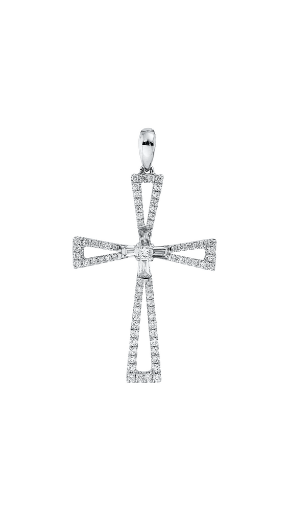 Brogle Classic Kreuzanhänger mit Diamanten Brogle Classic Kreuzanhänger mit Diamanten