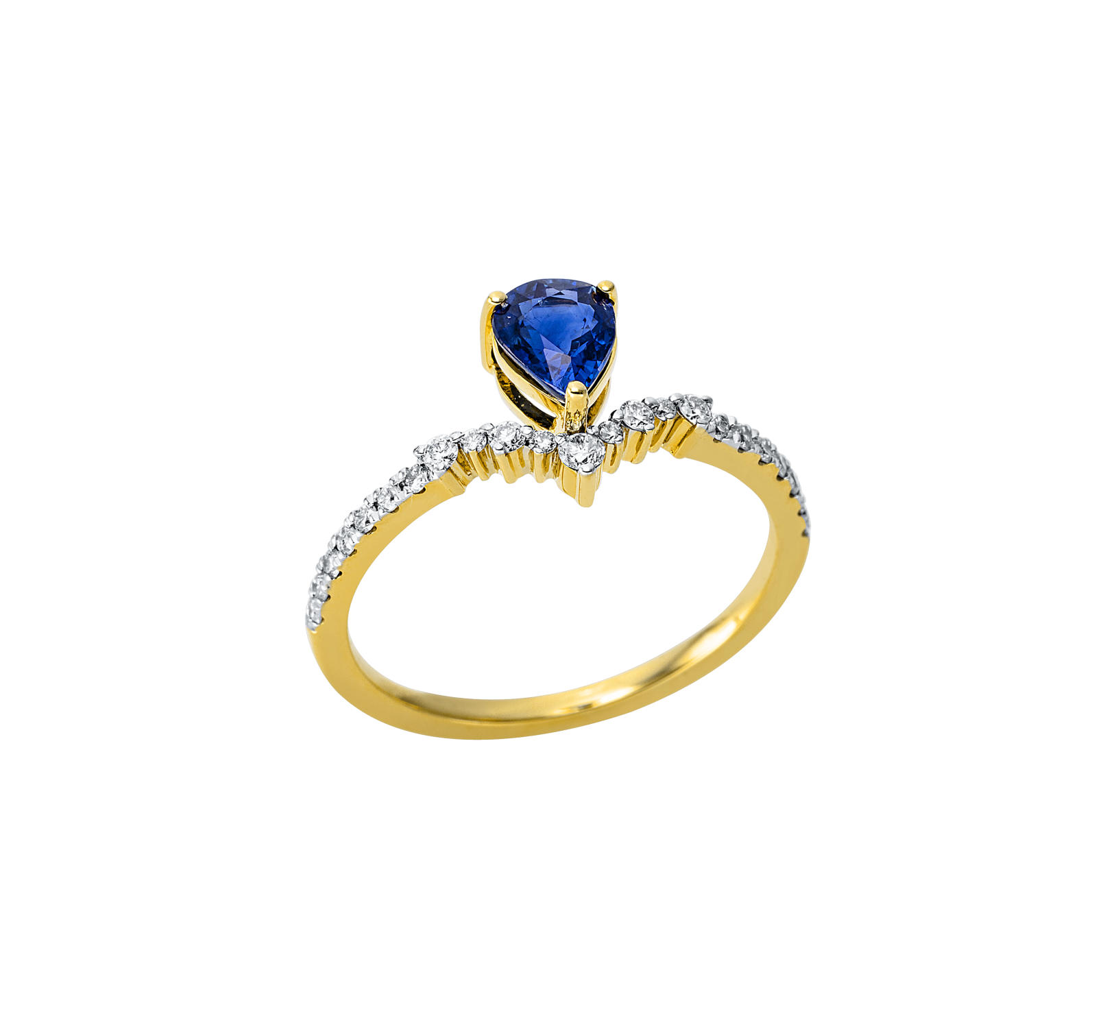 Brogle Classic sapphire ring