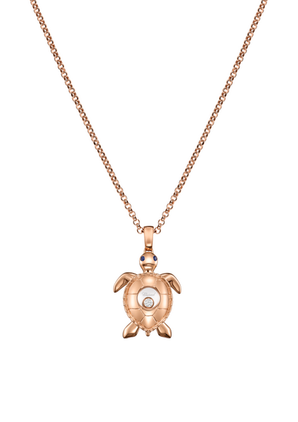 Chopard Happy Diamonds tortoise necklace