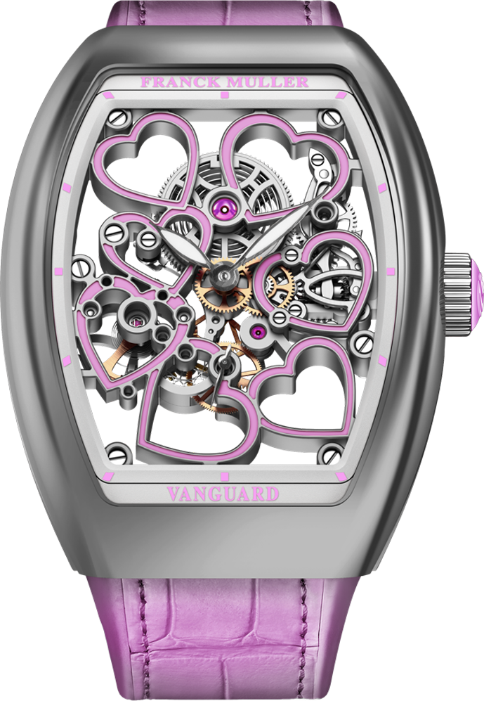 Franck Muller Vanguard Heart Skeleton 42.3 x 32mm Franck Muller Vanguard Heart Skeleton 42.3 x 32mm