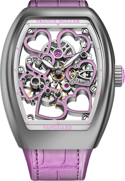 Franck Muller Vanguard Heart Skeleton 42.3 x 32mm Franck Muller Vanguard Heart Skeleton 42.3 x 32mm