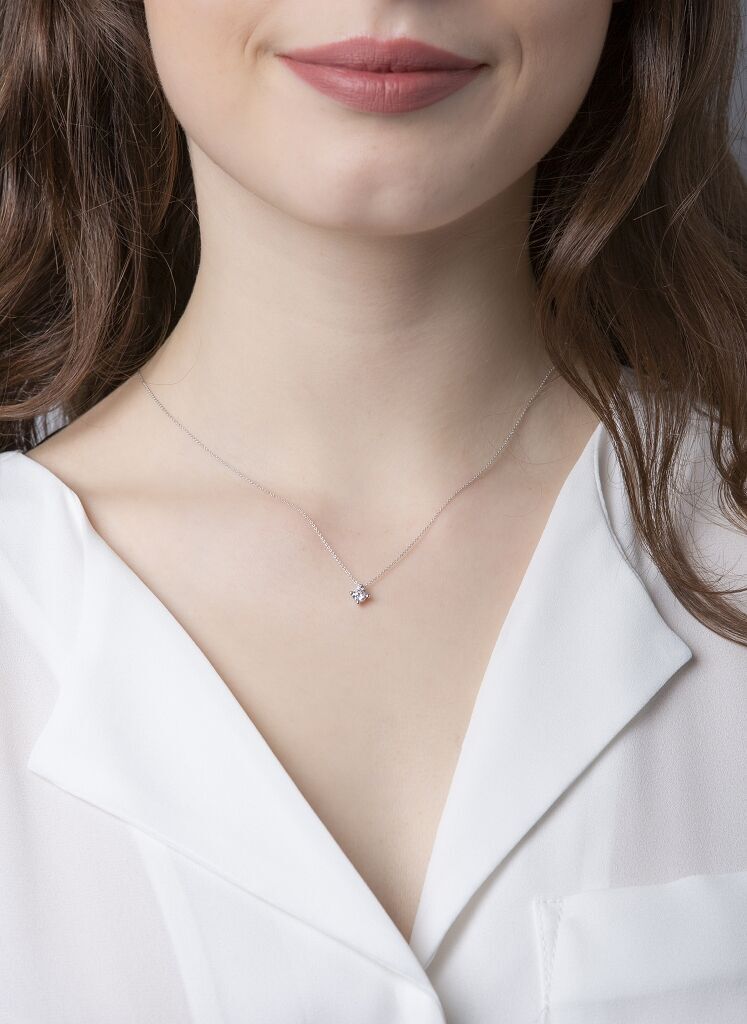 Brogle solitaire necklace Brogle solitaire necklace