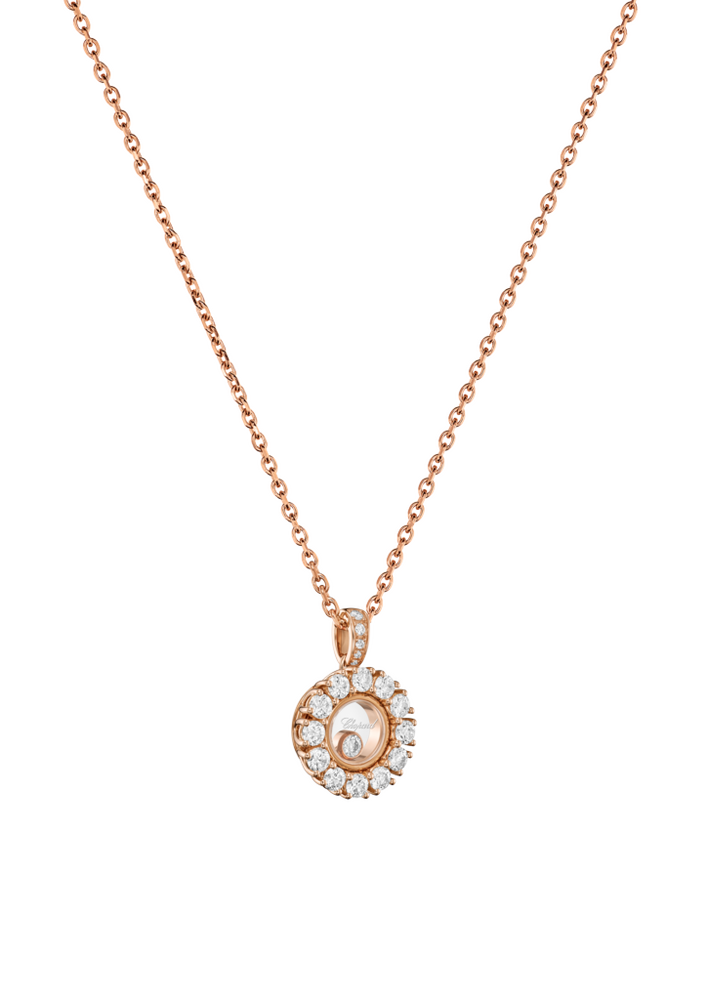 Chopard Happy Diamonds Icons Round Necklace with Pendant