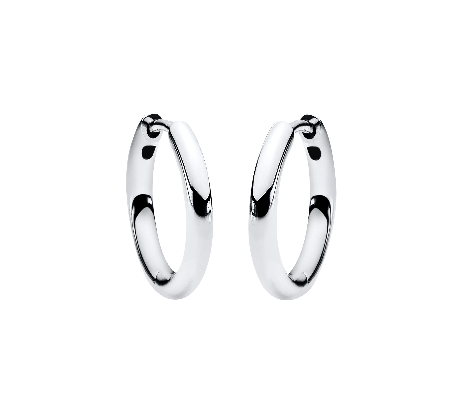 Brogle Classic gold hoop earrings Brogle Classic gold hoop earrings