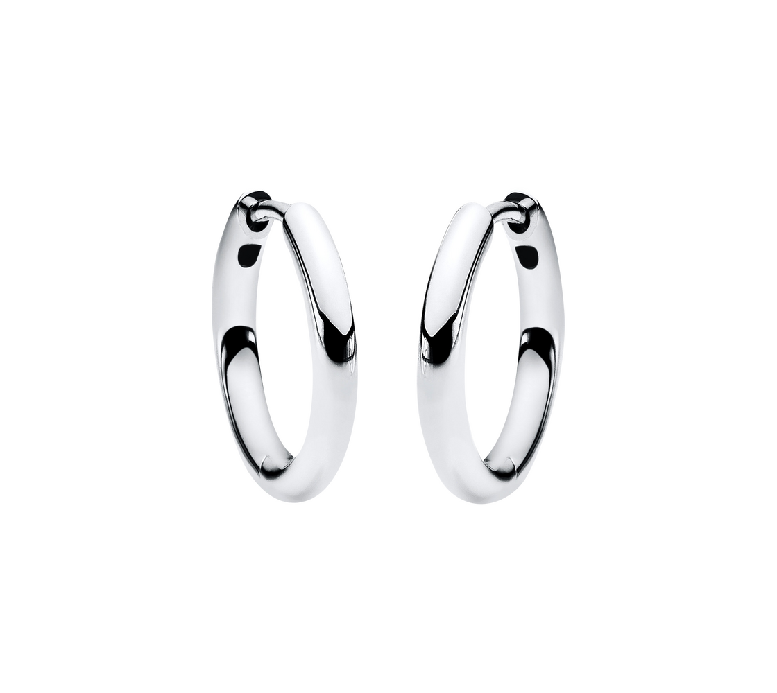 Brogle Classic gold hoop earrings Brogle Classic gold hoop earrings