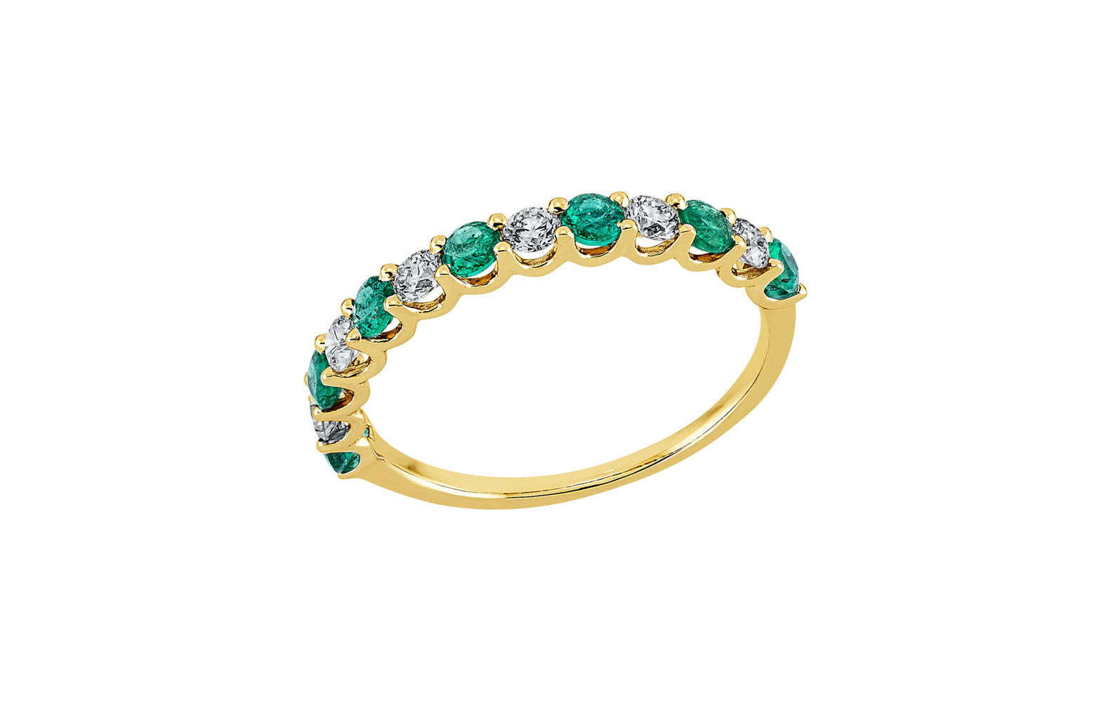 Brogle Classic emerald ring