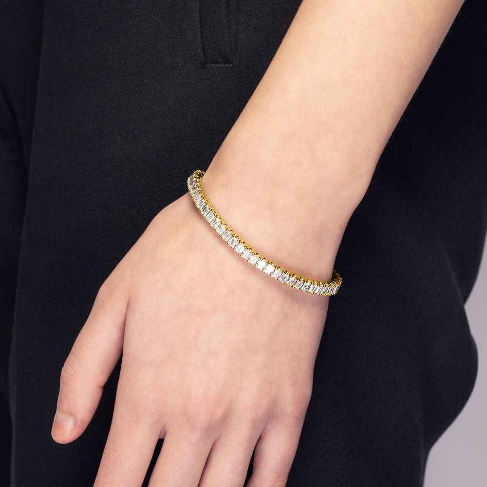 Brogle Selection flexible tennis bracelet