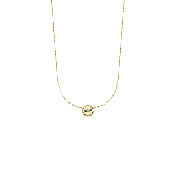 Brogle Classic Ankerkette mit Bicolor Knopf 0,9mm