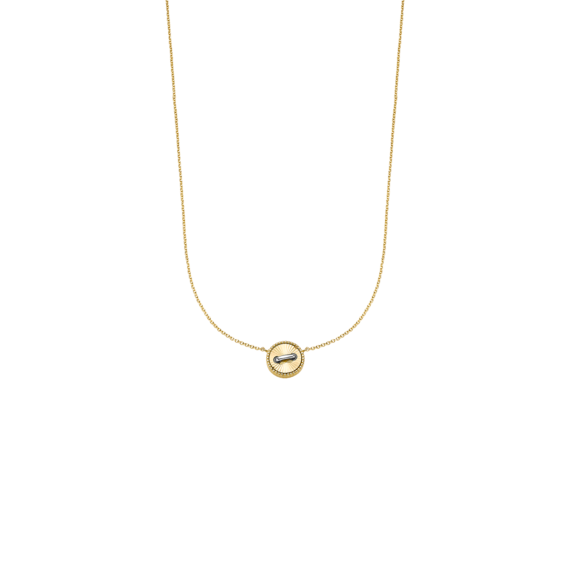 Brogle Classic Ankerkette mit Bicolor Knopf 0,9mm Brogle Classic Ankerkette mit Bicolor Knopf 0,9mm